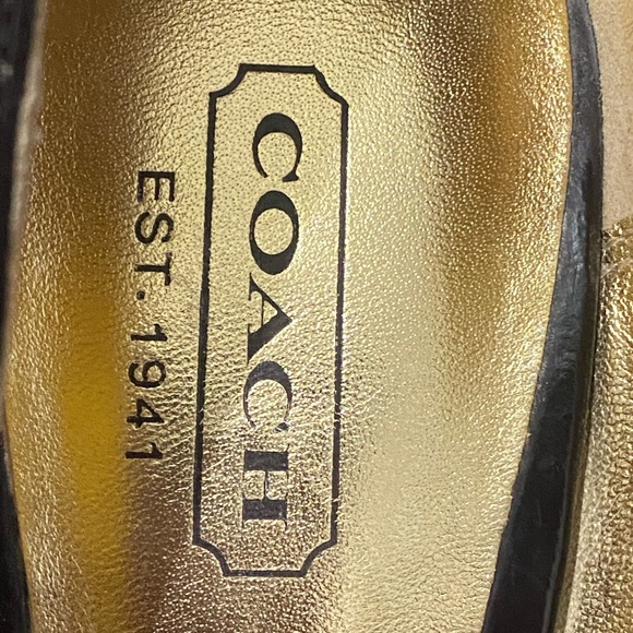 Coach KerryAnn Signature C brown wedge heels - Picture 15 of 15